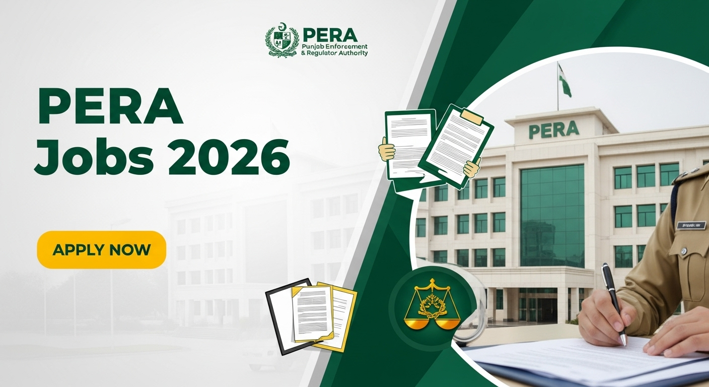 Punjab Enforcement & Regulatory Authority (PERA) Jobs 2026