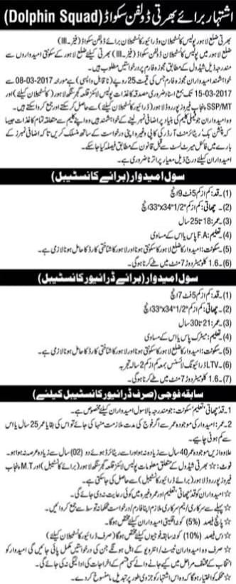 Dolphin Police Jobs 2025