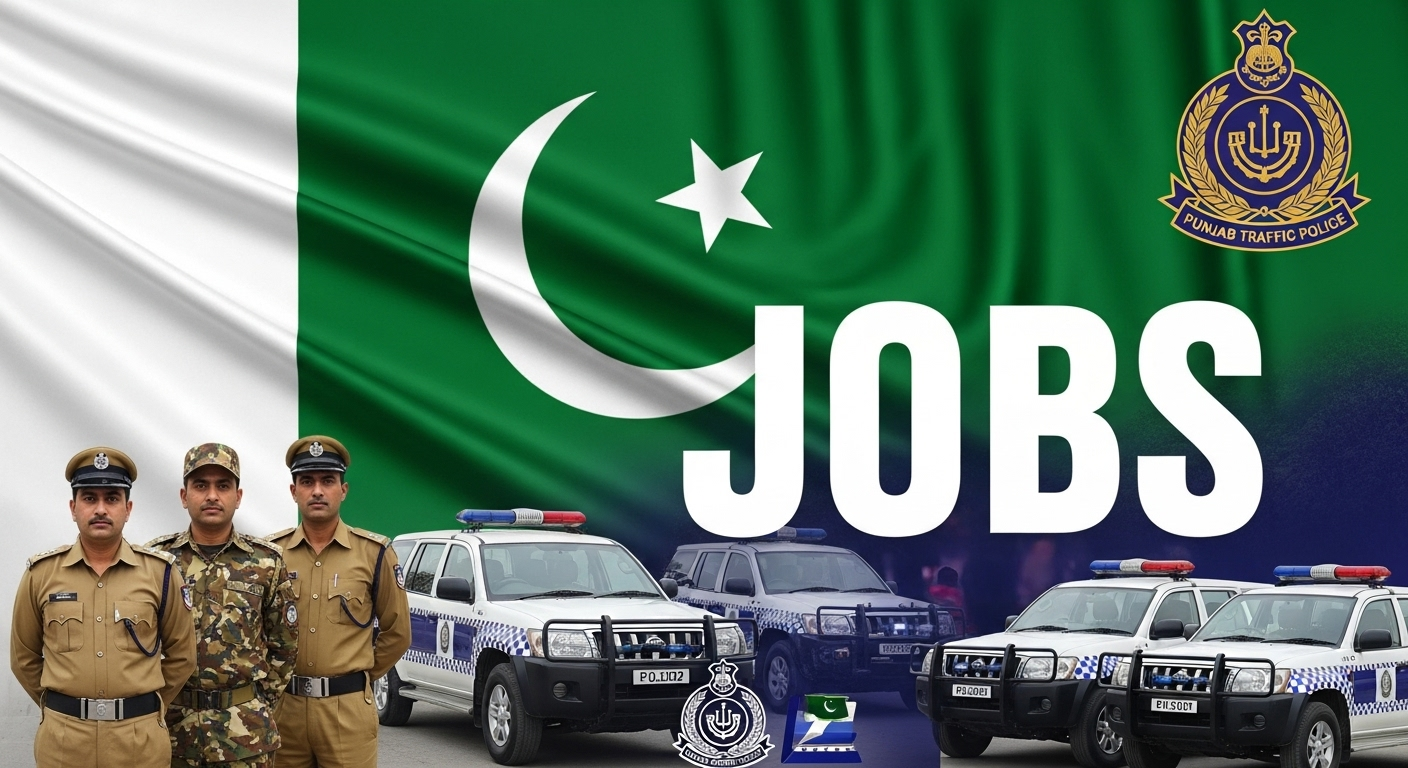 Punjab Traffic Police jobs 2025 online apply