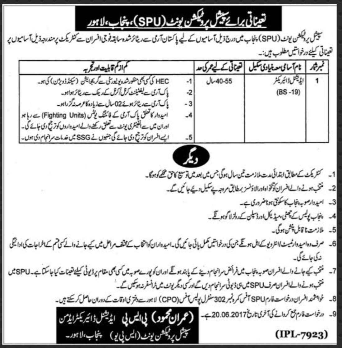 SPU Punjab Police jobs 2025
