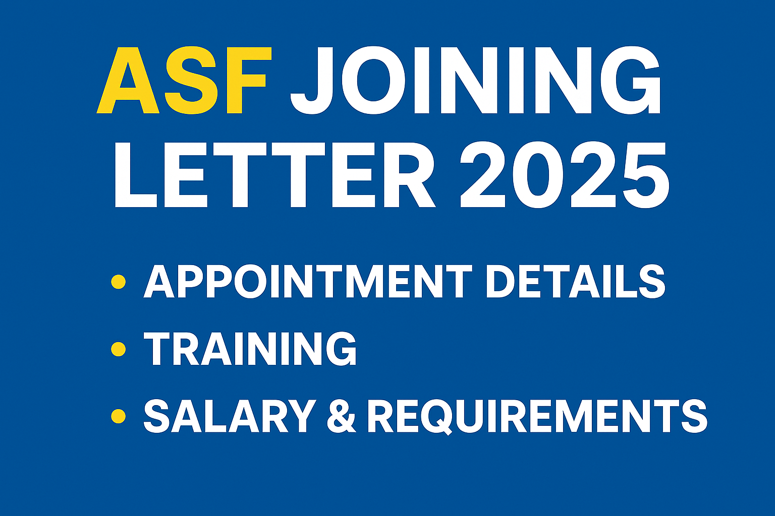 ASF Joining Letter