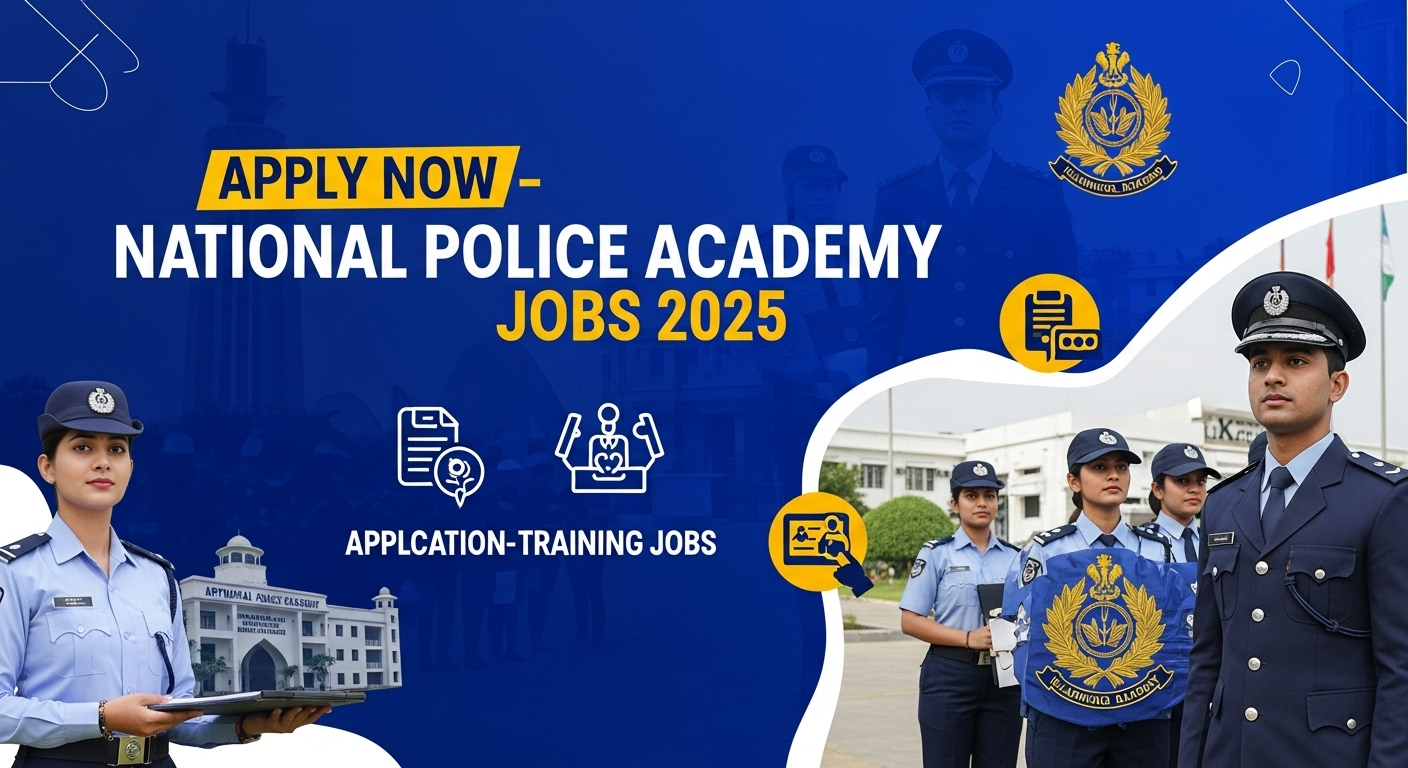 National Police Academy Islamabad Jobs