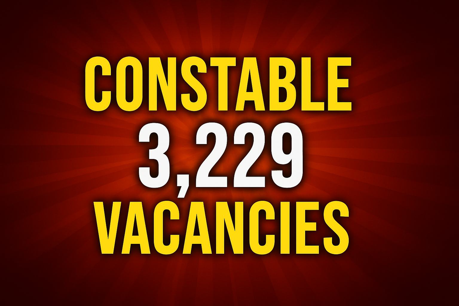FC Constable Jobs 2025