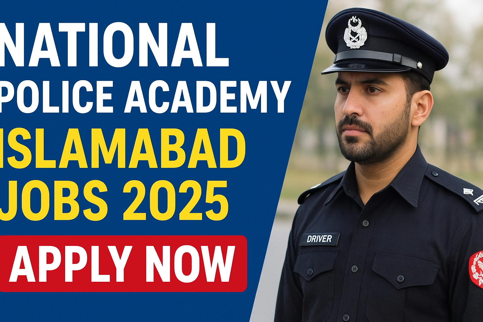 National Police Academy Islamabad Jobs 2025