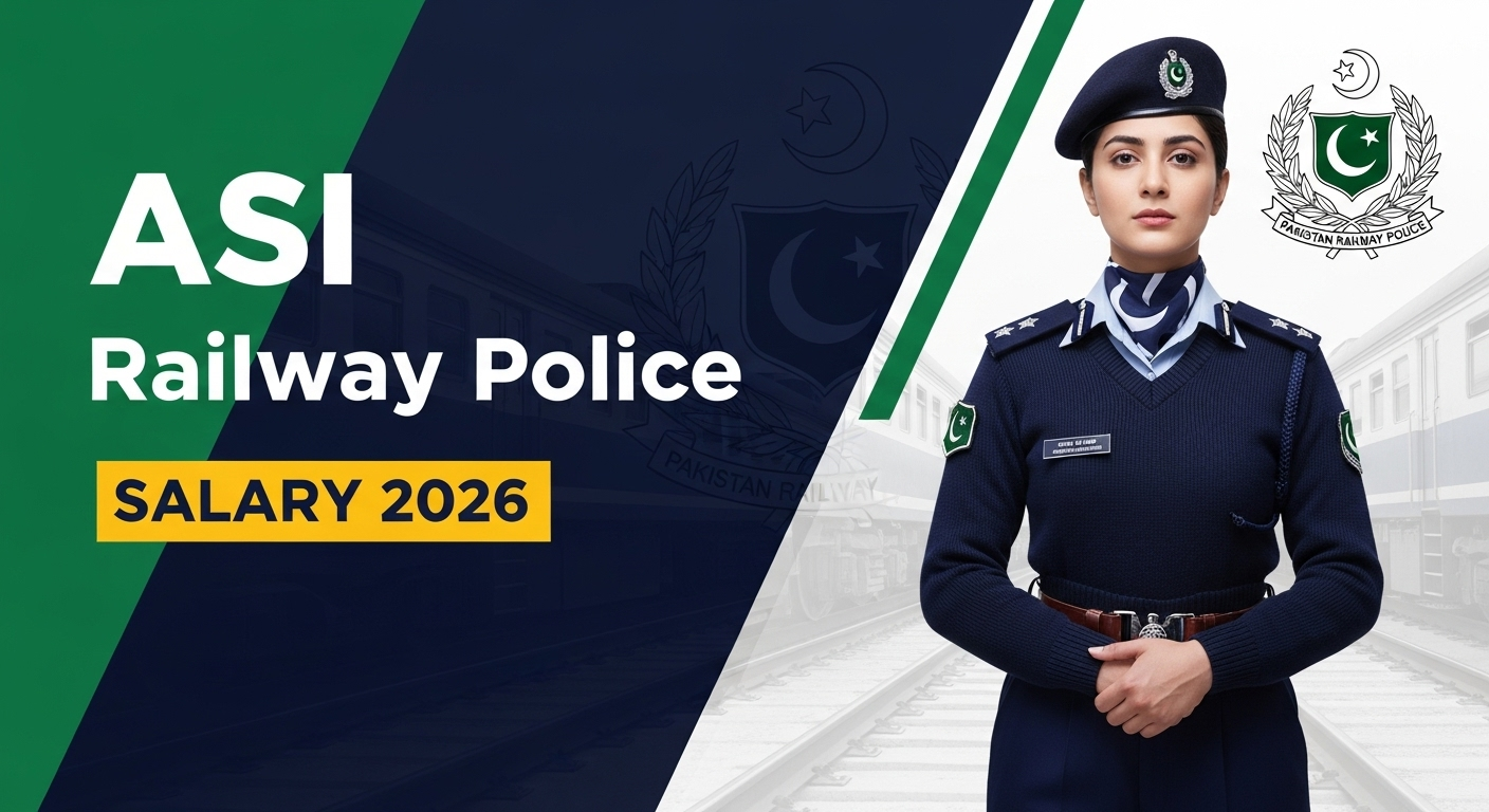 ASI in Railway Police jobs 2026 Pakistan Salary