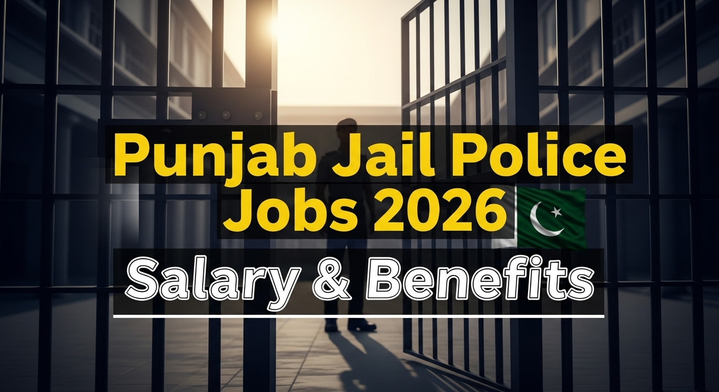 Punjab jail police jobs 2026 Salary in Pakistan