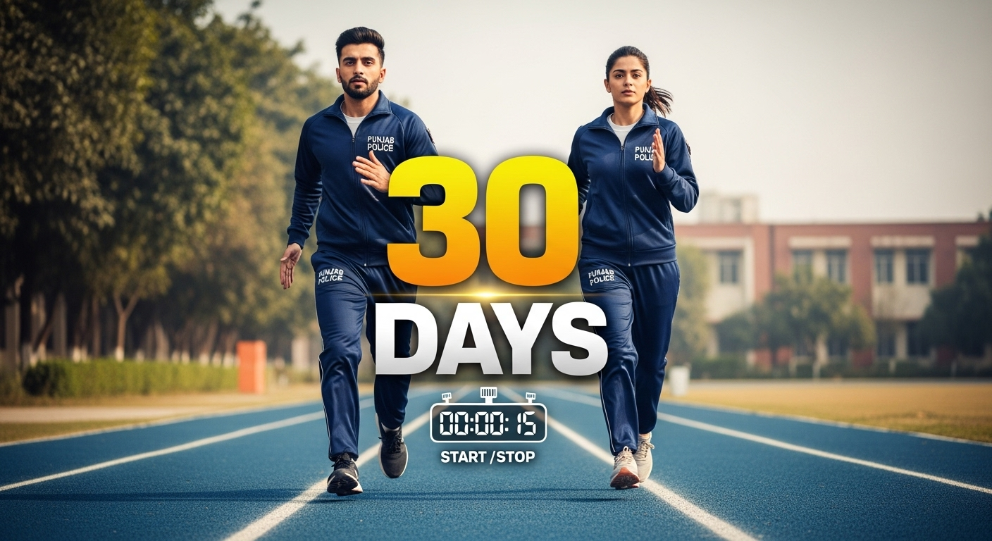 Punjab Police Physical Test Preparation Plan