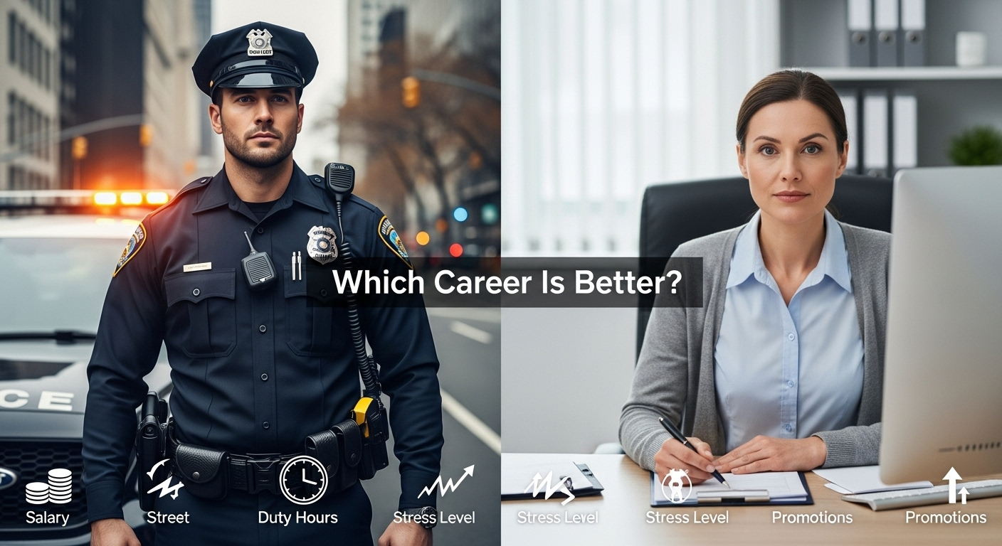 Police Jobs vs Other Government Jobs