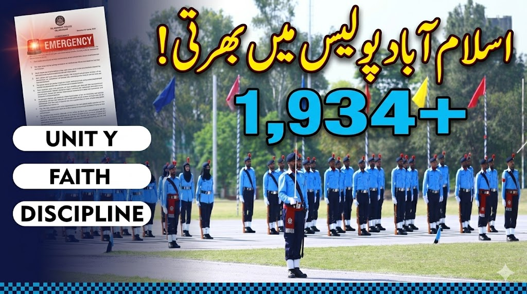 Islamabad Police Jobs 2026