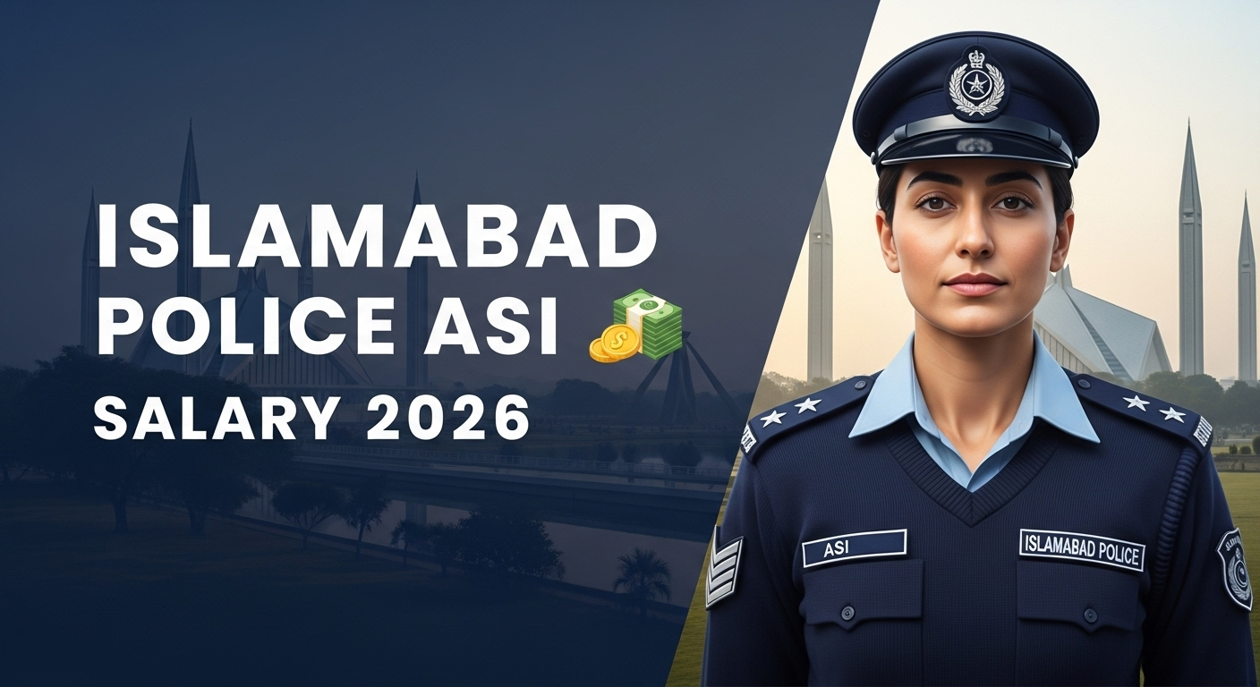 Islamabad Police ASI Salary 2026 per month