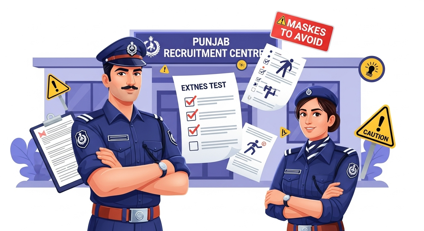 Top Mistakes Candidates Make in Punjab Police Recruitment 2026