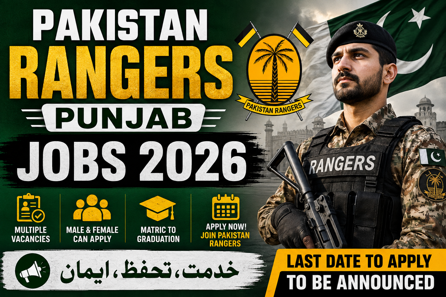 Pakistan Rangers Punjab Jobs 2026 – Apply Now
