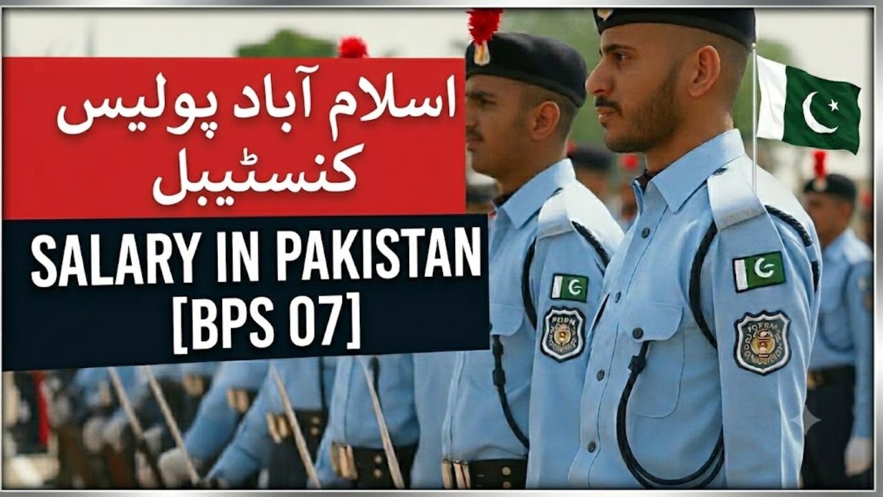 Islamabad Police Constable [BPS 07] Salary in Pakistan