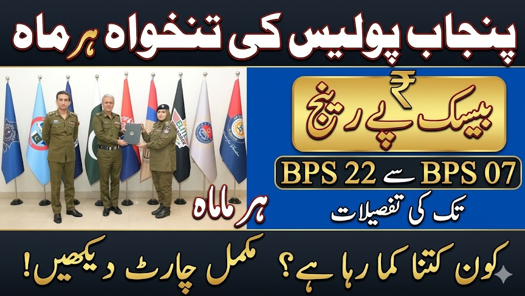 Punjab Police Salary Per Month