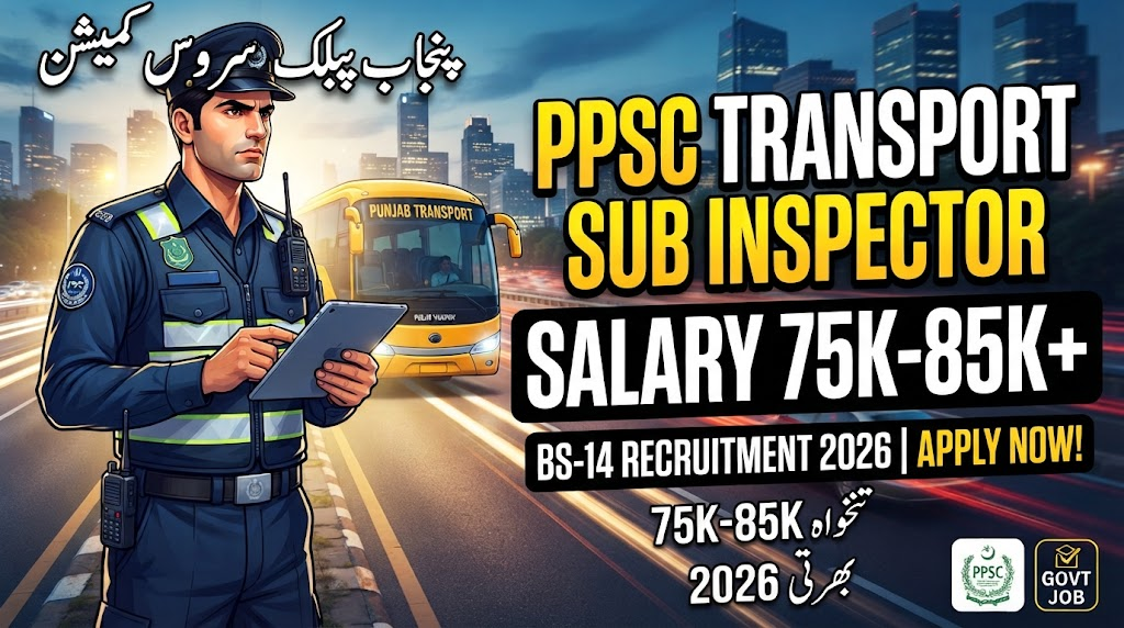 Transport Sub Inspector BS-14 Salary